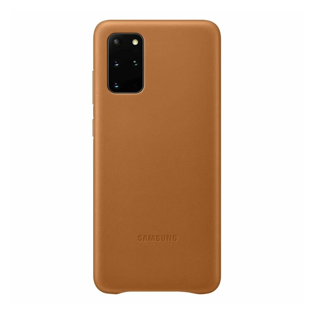 Чохол Samsung Leather Cover для Galaxy S20 Plus (G985) Brown (EF-VG985LAEGRU)