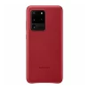 Чехол Samsung Leather Cover для Galaxy S20 Ultra (G988) Red (EF-VG988LREGRU)
