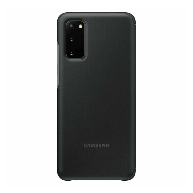 Чехол Samsung Clear View Cover для Galaxy S20 (G980) Black (EF-ZG980CBEGRU)