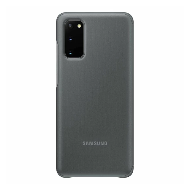 Чохол Samsung Clear View Cover для Galaxy S20 (G980) Grey (EF-ZG980CJEGRU)