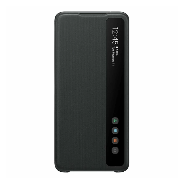 Чехол Samsung Clear View Cover для Galaxy S20 Ultra (G988) Black (EF-ZG988CBEGRU)