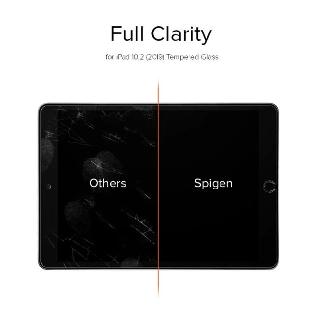 Защитное стекло Spigen для iPad 10.2 2021/2020/2019 Glas.tR SLIM (1 Pack) (AGL00236)
