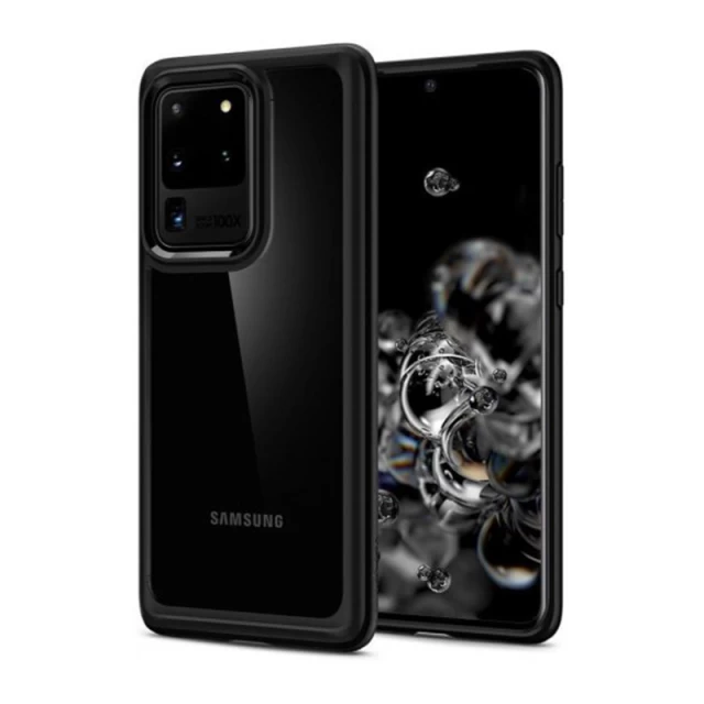 Чехол Spigen для Galaxy S20 Ultra Ultra Hybrid Matte Black (ACS00714)