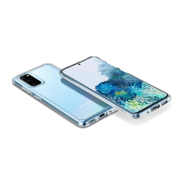 Чохол Spigen для Galaxy S20 Ultra Hybrid Crystal Clear (ACS00792)