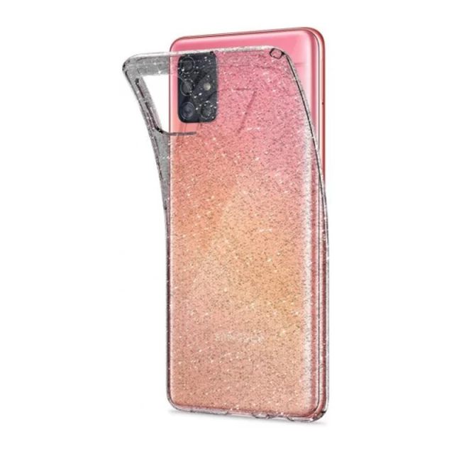 Чехол Spigen для Galaxy A51 Liquid Crystal Glitter Crystal Quartz (ACS00932)