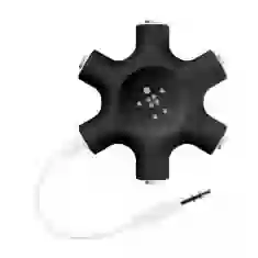 Розгалужувач для навушників Belkin RockStar 5x3.5 mm Black (F8Z274btBLK)