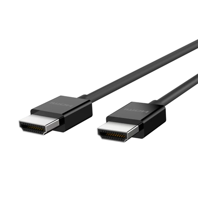 Кабель Belkin HDMI to HDMI 2.0 4K/60Hz 18Gbps Black 2 m (AV10168BT2M-BLK)