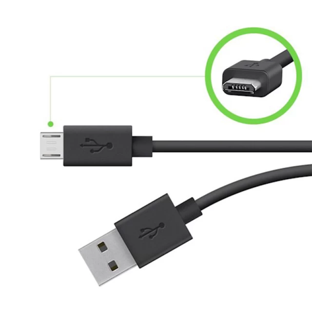 Кабель Belkin USB 2.0 MIXIT Micro USB Charge/Sync Cable Black 1,2 m (F2CU012bt04-BLK)