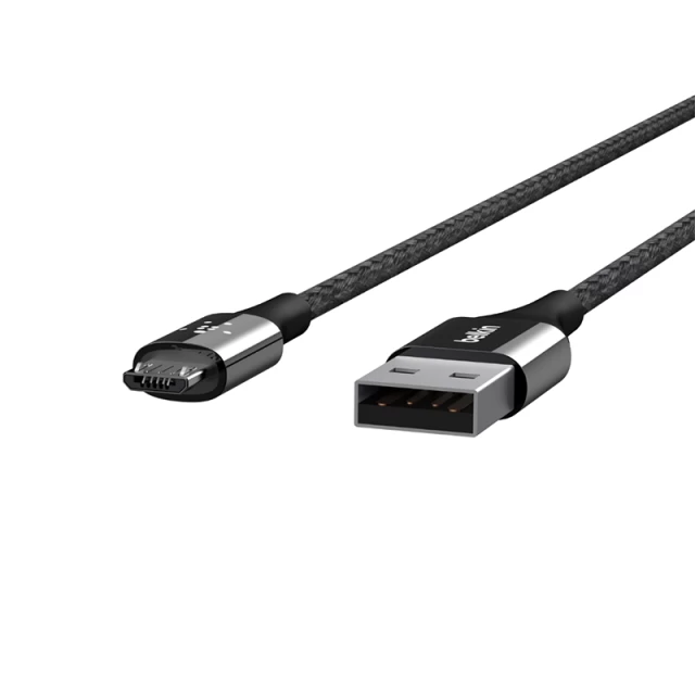 Кабель Belkin DuraTek Mixit USB-A to micro USB 2.4A Black 1,2 m (F2CU051bt04-BLK)