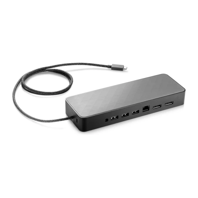 Порт-репликатор HP USB-C Universal Dock + 4.5mm and USB Dock Adapter Bundle (2UF95AA)