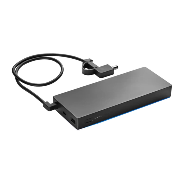 Портативная батарея HP Notebook Power Bank DC 19200 mAh USB-A/USB-C Black (N9F71AA)