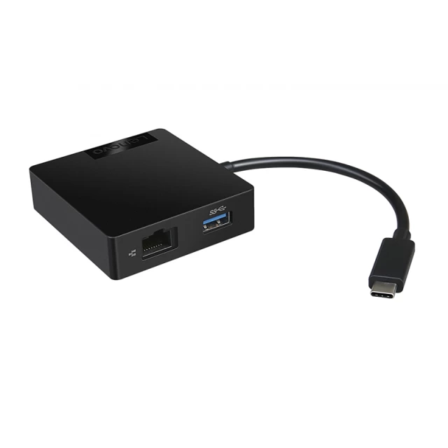USB-хаб Lenovo Travel Hub Type-C to HDMI with VGA Ethernet and USB 3.0 (4X90M60789)