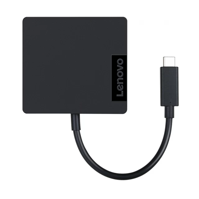 USB-хаб Lenovo Travel Hub Type-C to HDMI with VGA Ethernet and USB 3.0 (4X90M60789)