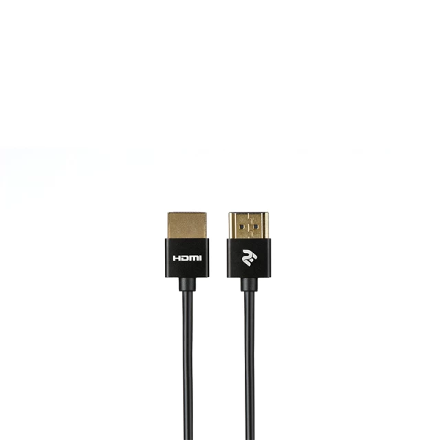 Кабель 2E HDMI to HDMI 2.0 Gen2 Ultra Slim cable Black 1 m (2E-W9668BL-1M)