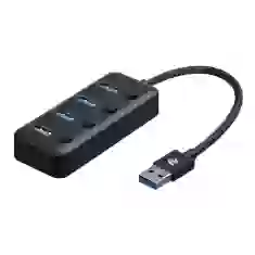 USB-хаб 2E USB-A to 4xUSB 3.0 with switch (2E-W1405)