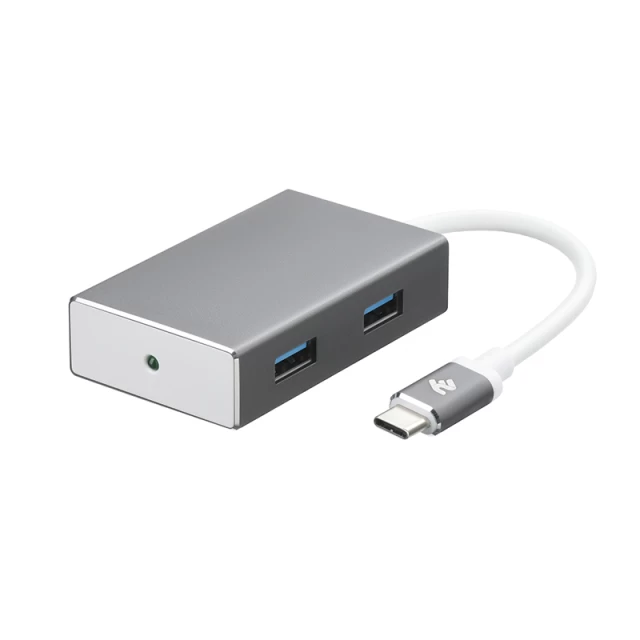USB-хаб 2E USB Type-C to 4xUSB 3.0 (2E-W1407)