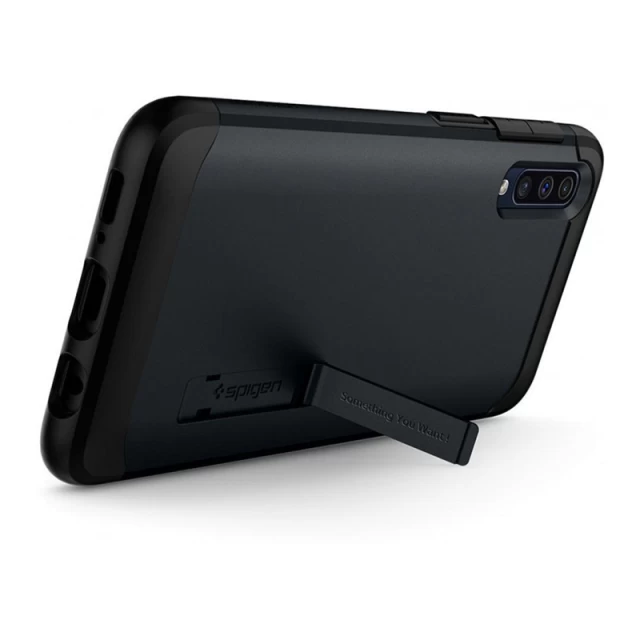 Чехол Spigen для Galaxy A50 Slim Armor Black (611CS26203)
