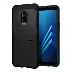 Чохол Spigen для Galaxy A8 (2018) Slim Armor Black (590CS22753)