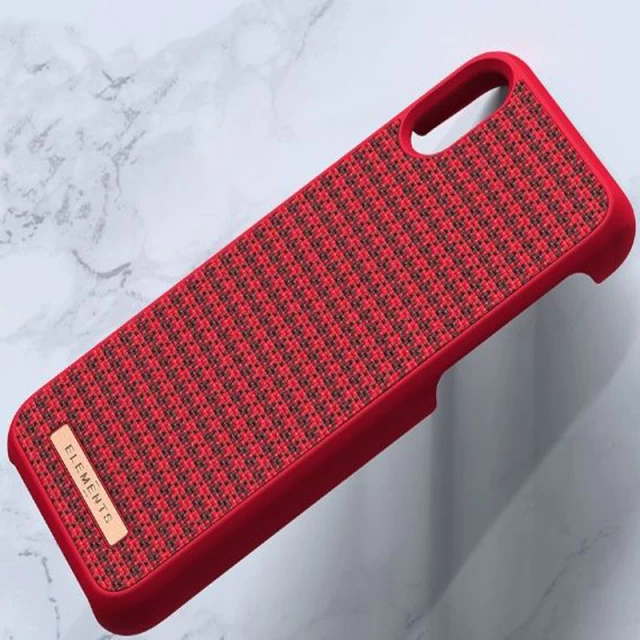 Чехол Elements Season Kollektion Case Idun Red Couture для iPhone XS Max (E20312)