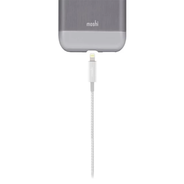 Кабель Moshi Integra USB-A to Lightning Cable Jet Silver 1.2 m (99MO023104)