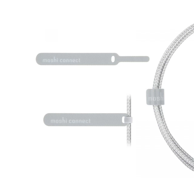 Кабель Moshi Integra Cable USB-C to Lightning Jet Silver 1.2 m (99MO084105)