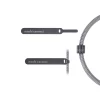 Кабель Moshi Integra Cable USB-C to Lightning Titanium Gray 1.2 m (99MO084041)