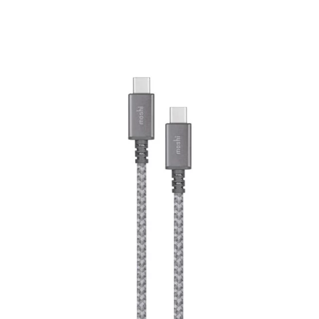 Кабель Moshi Integra USB-C to USB-C Cable Titanium Gray 2 m (99MO084212)