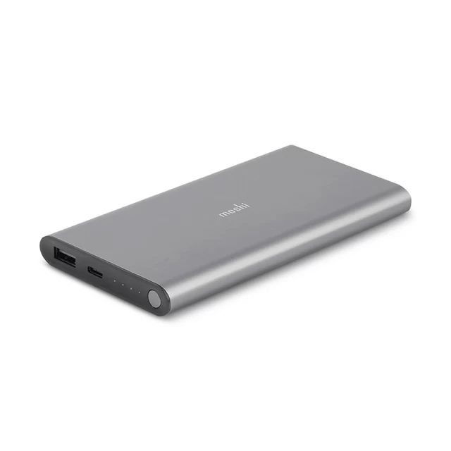 Портативная батарея Moshi IonSlim 10000 mAh USB-C and USB Powerbank Titanium Gray (99MO022145)