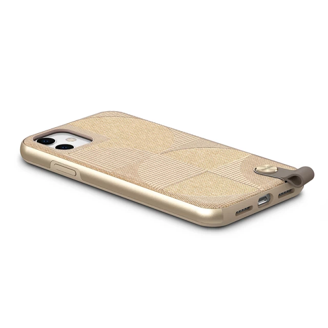 Чехол Moshi Altra Slim Case with Wrist Strap Sahara Beige для iPhone 11 (99MO117304)