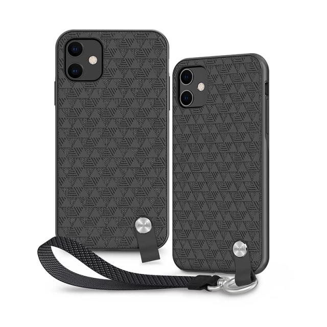 Чехол Moshi Altra Slim Case with Wrist Strap Shadow Black для iPhone 11 (99MO117005)