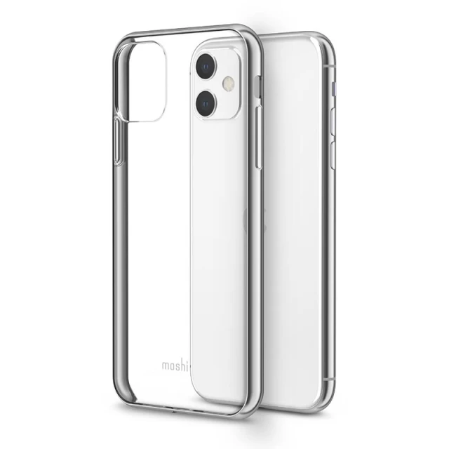 Чохол Moshi Vitros Slim Clear Case Jet Silver для iPhone 11 (99MO103204)