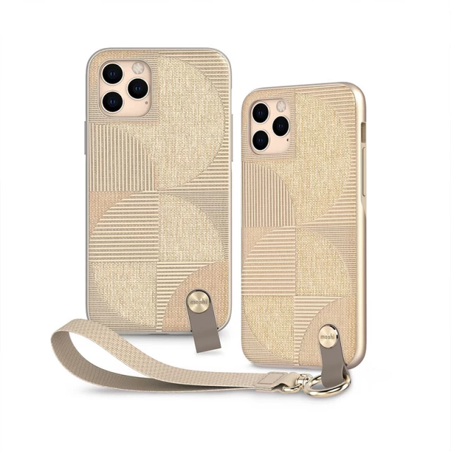 Чехол Moshi Altra Slim Case with Wrist Strap Sahara Beige для iPhone 11 Pro (99MO117303)