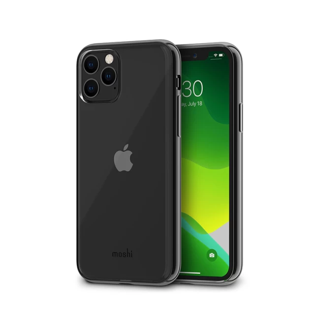 Чохол Moshi Vitros Slim Clear Case Raven Black для iPhone 11 Pro Max (99MO103038)