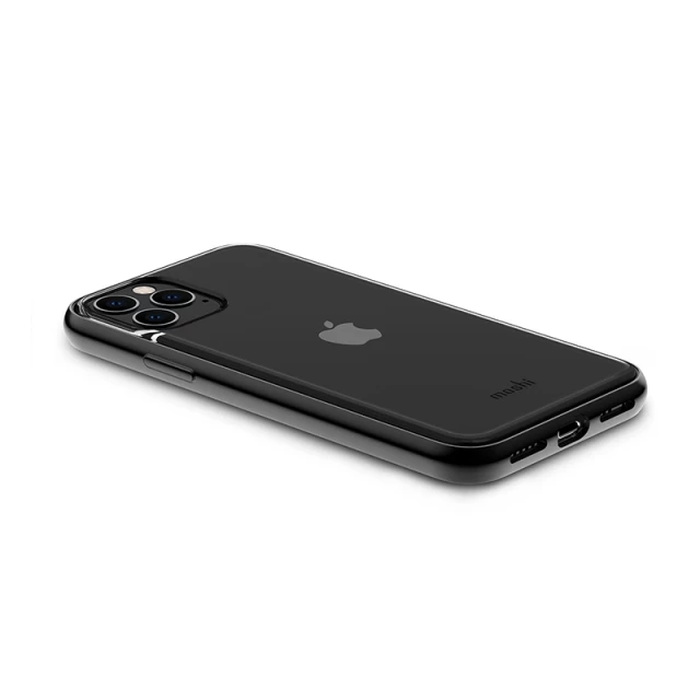 Чехол Moshi Vitros Slim Clear Case Raven Black для iPhone 11 Pro Max (99MO103038)
