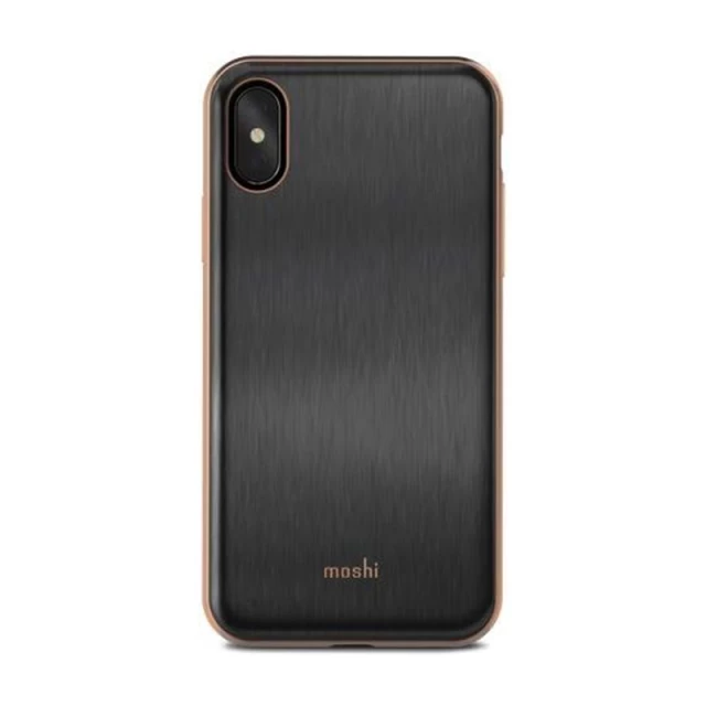 Чохол Moshi iGlaze Ultra Slim Snap On Case Armour Black для iPhone XS/X (99MO101001)