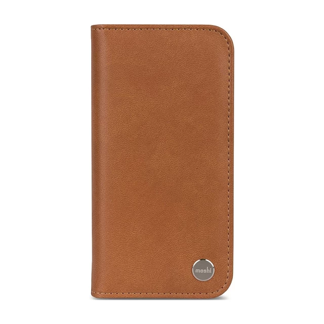 Чохол-книжка Moshi Overture Wallet Case Caramel Brown для iPhone XS/X (99MO101751)