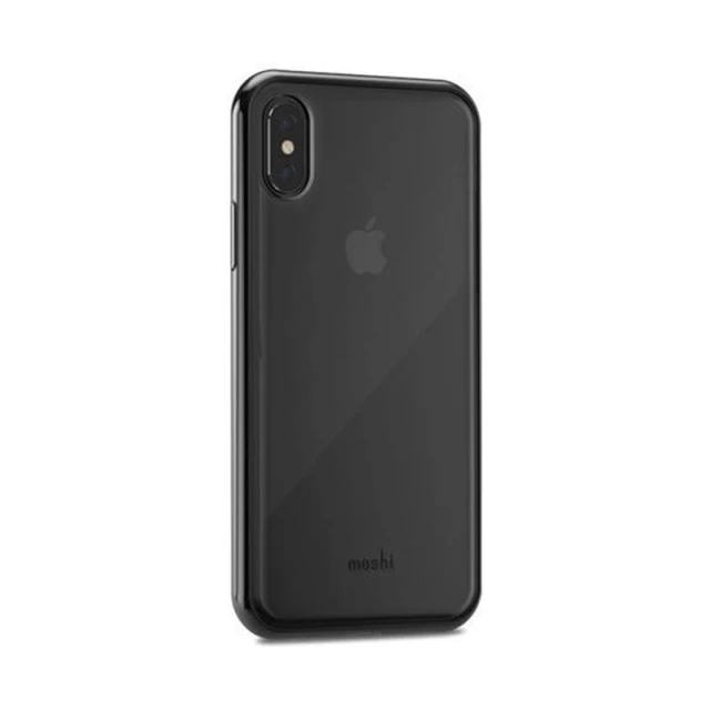Чехол Moshi Vitros Slim Stylish Protection Case Raven Black для iPhone XS/X (99MO103031)