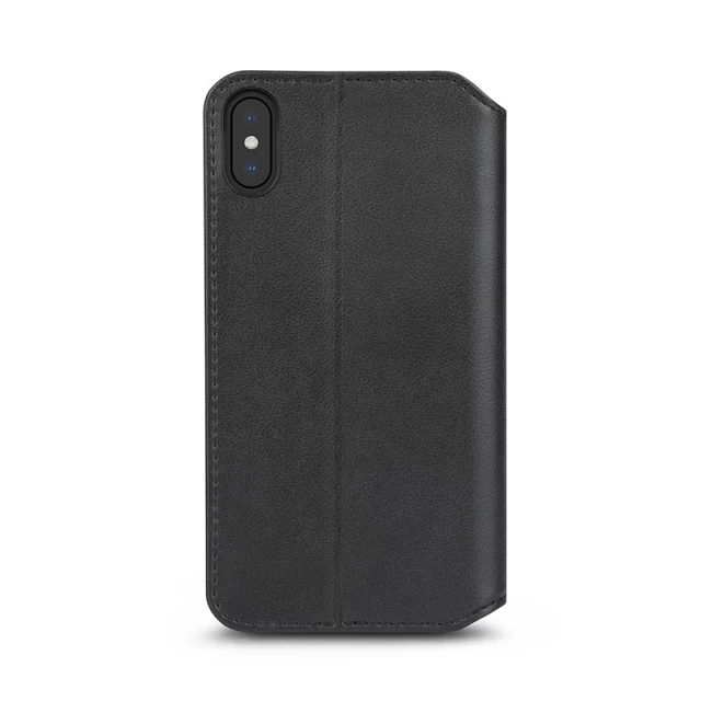 Чехол-книжка Moshi Overture Premium Wallet Case Charcoal Black для iPhone XS Max (99MO091011)