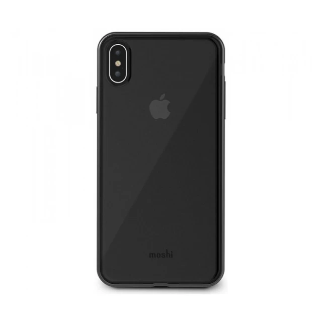 Чехол Moshi Vitros Slim Clear Case Raven Black для iPhone XS Max (99MO103035)