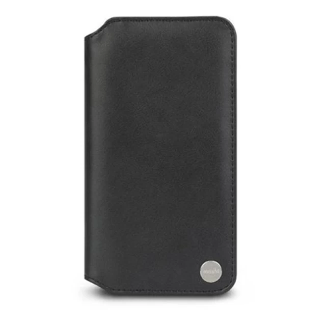 Чехол-книжка Moshi Overture Premium Wallet Case Charcoal Black для iPhone XR (99MO091010)