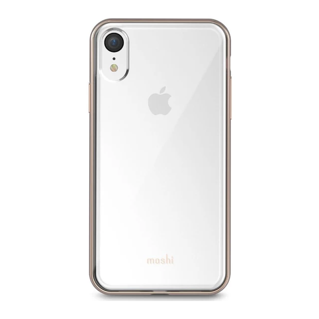 Чехол Moshi Vitros Slim Clear Case Champagne Gold для iPhone XR (99MO103301)