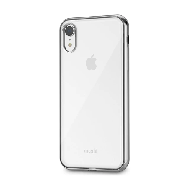 Чехол Moshi Vitros Slim Clear Case Jet Silver для iPhone XR (99MO103202)