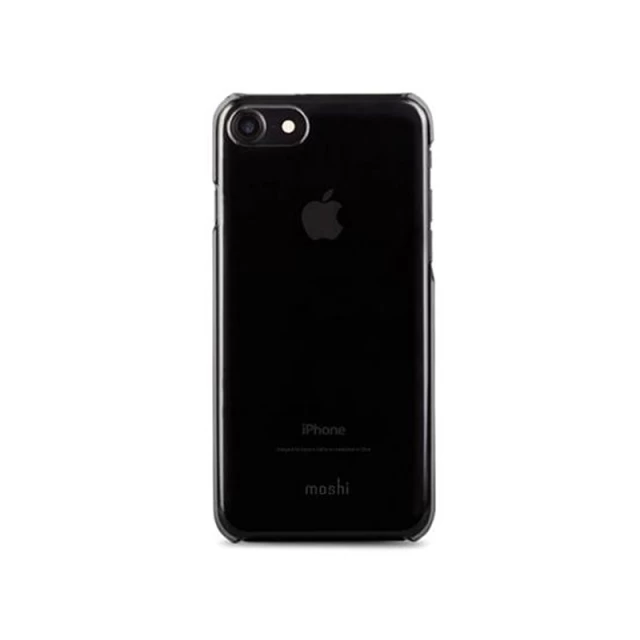 Чехол Moshi XT Thin Transparent Snap-On Case Black для iPhone SE 2020/8/7 (99MO088061)