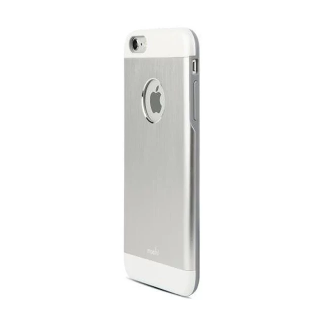 Чехол Moshi iGlaze Armour Metallic Case Jet Silver для iPhone 6 Plus/6S Plus (99MO080201)