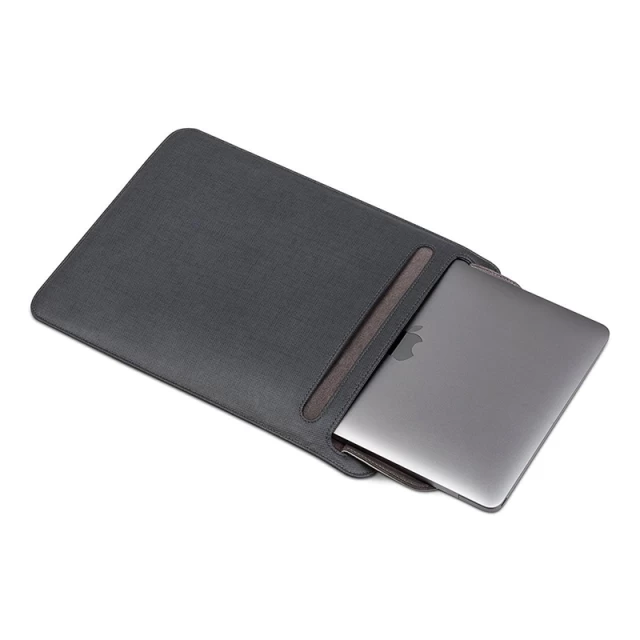 Чехол Moshi Muse для MacBook 12 (2015-2017) Microfiber Sleeve Case Graphite Black (99MO034003)