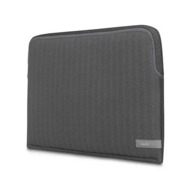 Чехол Moshi для MacBook Air 13.3 (2018-2020) и Pro 13.3 M1/M2 (2016-2022) Pluma Designer Laptop Sleeve Herringbone Gray (99MO104052)