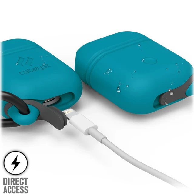 Чохол для Airpods 2/1 Catalyst Waterproof Glacier Blue for Charging/Wireless Case (CATAPDTEAL)
