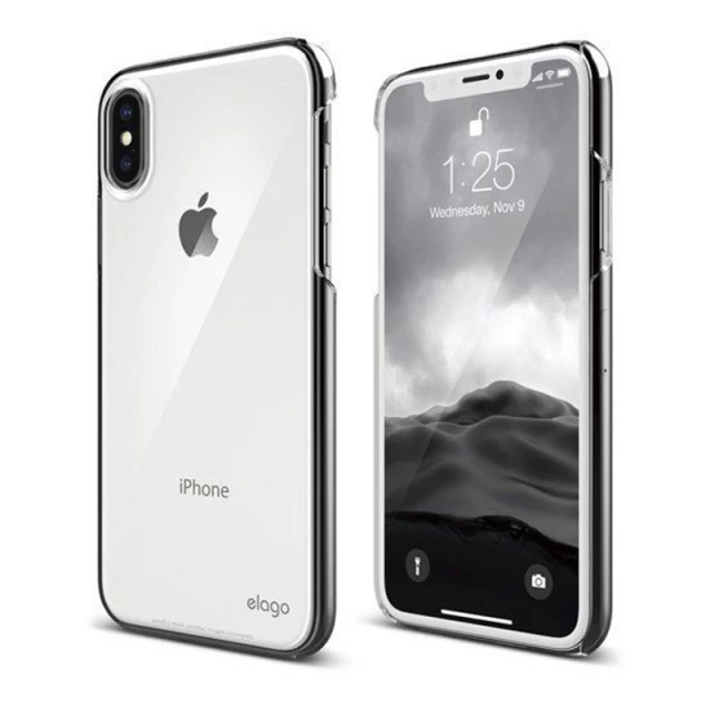 Чехол Elago Slim Fit 2 Case Crystal Clear для iPhone X (ES8SM2-CC)