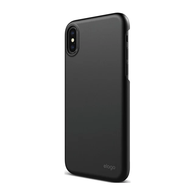Чохол Elago Slim Fit 2 Case Matt Black для iPhone X (ES8SM2-SFBK)