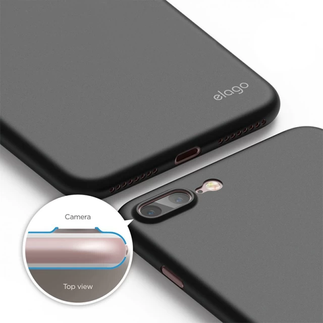 Чохол Elago Inner Core Case Black для iPhone 8 Plus/7 Plus (ES7SPIC-BK)